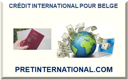 CRÉDIT INTERNATIONAL POUR BELGE 2026